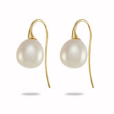 South Sea Pearl Hook Earrings - Dracakis Jewellers